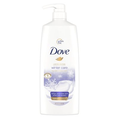 Dove Winter Care Body Wash with Pump, 40 fl. oz. BULK 700 units