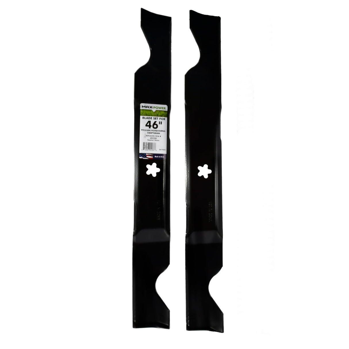 2 -BLADE SET FOR 46 CUT CRAFTSMAN/H 561739B