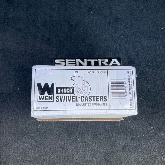 WEN 3-Inch Swivel Casters (Model CA305W)