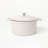 7.5qt Enamel Dutch Oven Light Gray