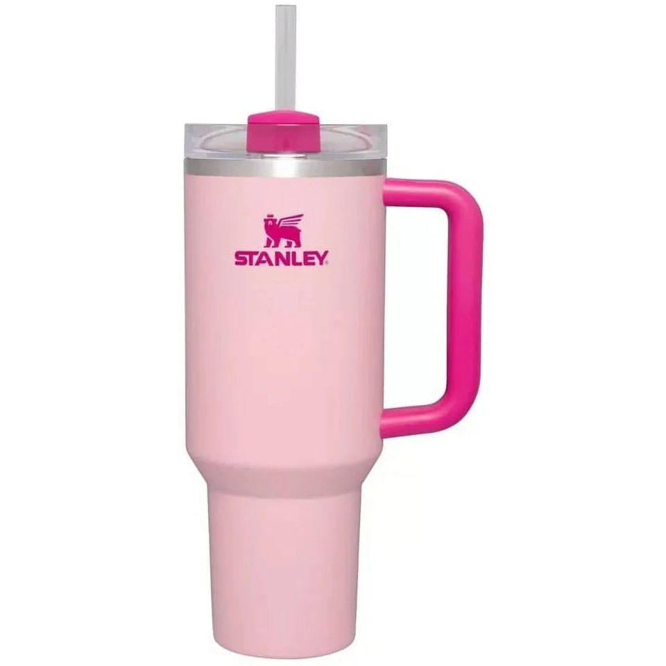 Stanley 40 oz Stainless Steel H2.0 Flowstate Quencher Tumbler Flamingo