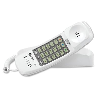 At&T Corded Telephone White