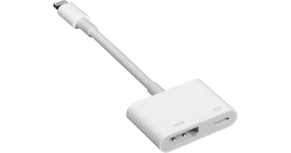 Apple MD826 / MD826ZMA Lightning to HDMI Adaptor