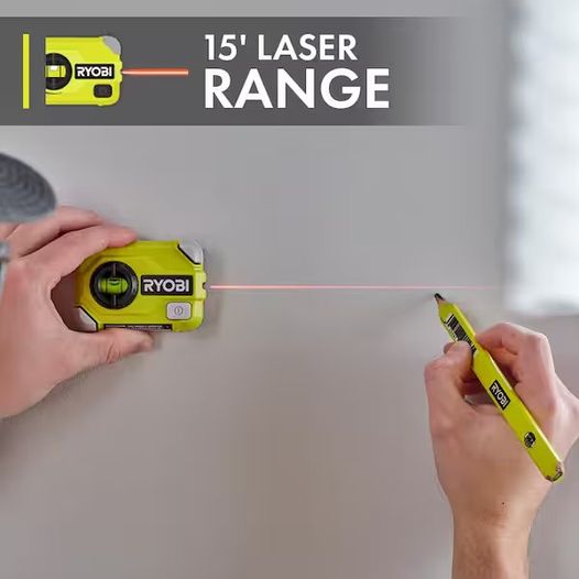 RYOBI 15' Compact Laser Level