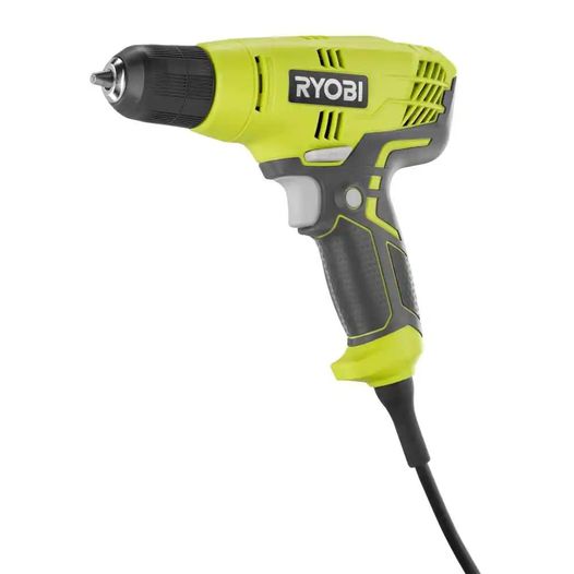 RYOBI 5.5 Amp Corded 3/8 in. Variable Speed Compact Drill/Driver with Bag D43K