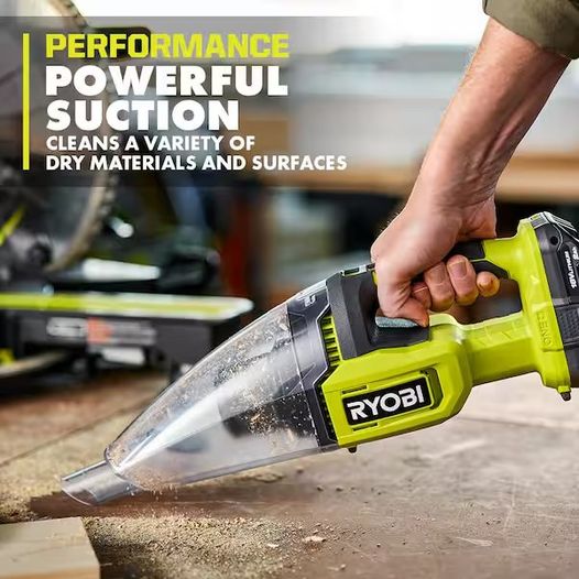 RYOBI ONE+ 18V Cordless Multi-Surface Handheld Vacuum (Tool Only)