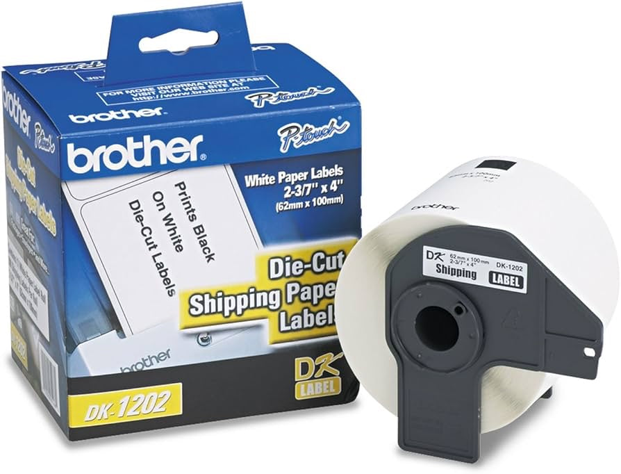 Brother Shipping Paper Label (300 Labels) DK1202