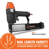 WEN 2-Inch 18-Gauge Brad Nailer (Model 61721)