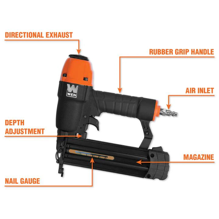 WEN 2-Inch 18-Gauge Brad Nailer (Model 61721)