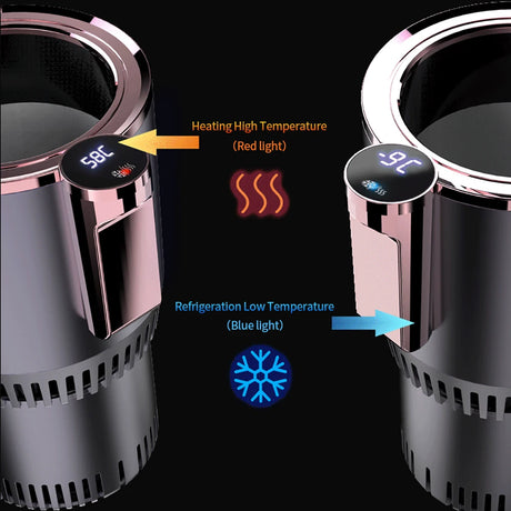 Frostfire Hot and Cold Cup Drinks Holder Mini Touch Screen 