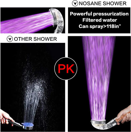 Super Soaker 3000: The Shower Head That Turns Your Bath Time into a Colorful Rain Dance Party with Baby-Approved Filters!